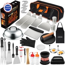 Griddle Accessories Kit 237pcs for Blackstone Flat Top Grill Spatulas Scraper
