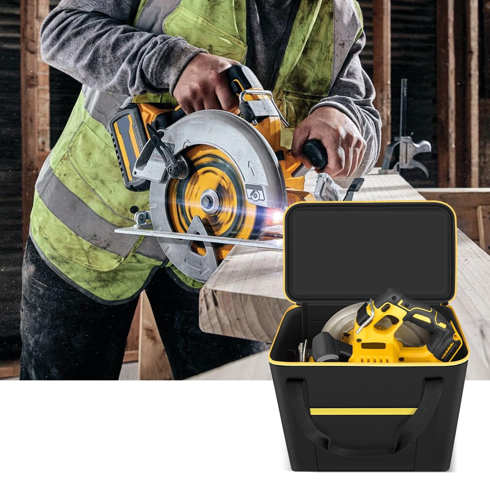 Universal Tool Bag for DEWALT 20V MAX 7-1/4-Inch DCS573/DCS570B, for Milwauke...