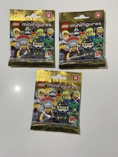 LEGO Minifigures Series 10 Blind Bag SEALED Lot Of 3 71001