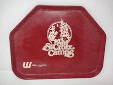 Vintage Cambro Camtray Trapezoid Cafeteria Tray Cottage St. Croix Camps MN WI