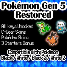 Pokemon Black White / Black 2 White 2 Features RESTORED