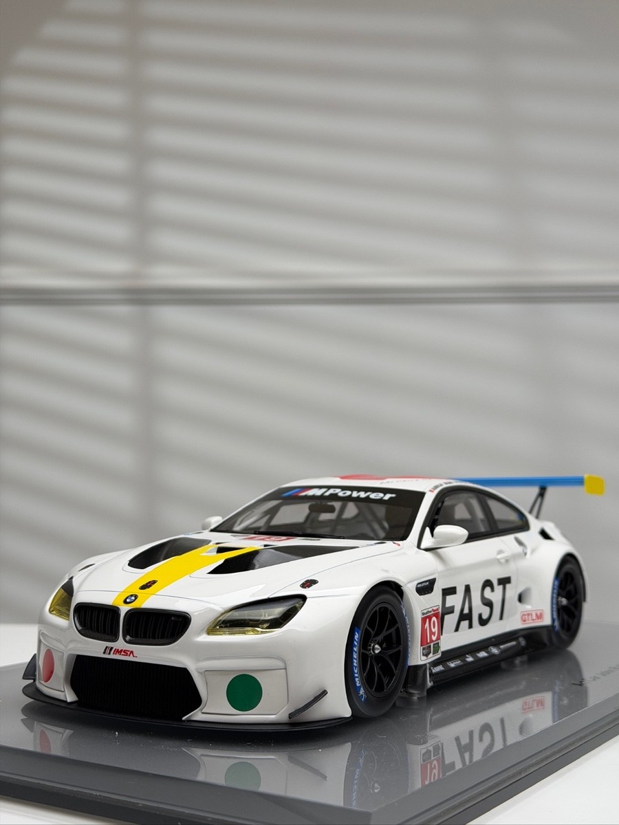 BMW M6 GTLM (John Baldessari - Art Car) [MINICHAMPS] 1/18 scale | eBay