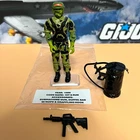 1988 GI Joe Hit & Run v1 Sub-machine gun Duffel Bag Rope Hook New O‑Ring Stand