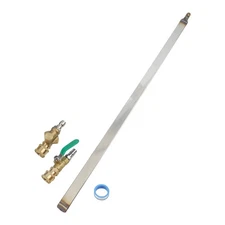 High Pressure Cleaning Wand Tool 24 Inch For Radiators And Equipment 4500 PSI