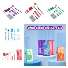 8Pcs Orthodontic Dental Care Kit Braces Cleaning Oral Hygiene Tools USA