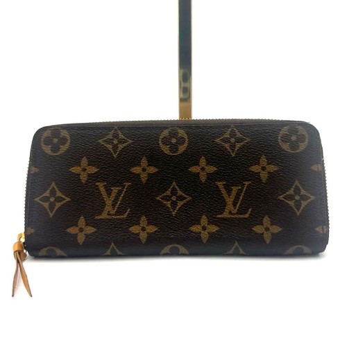 Louis Vuitton Monogram Long Wallet Yellow Large Capacity Used From Japan