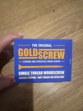 Gold Screw, 4.0 x 30 mm Strong And Versatile Wood Screw