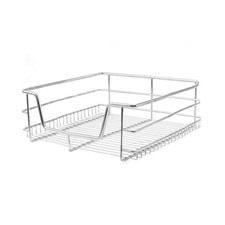 Image of 6 x KuKoo Kitchen Pull Out Storage Baskets – 400mm Wide Cabinet
