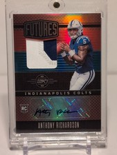 2023 Panini Legacy Futures Ruby 34/50 Anthony Richardson #FAPS-2 Patch Auto v9t