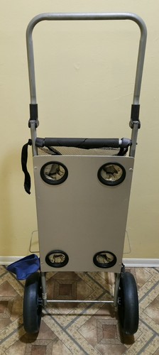 Rio Beach Wonder Cart Utility Beach Cart With Mesh Bag And Large Wheels