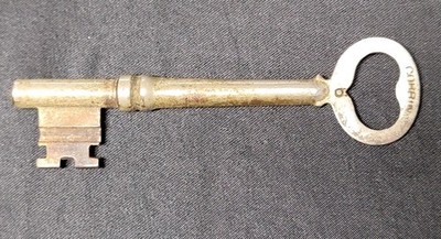 Antique Corbin Mfg Co Skeleton Key # 6 Vtg Series Solid Barrel Steampunk