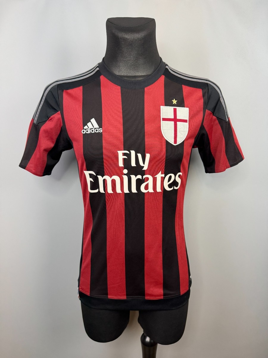 AC MILAN 2015 2016 HOME SHIRT FOOTBALL SOCCER JERSEY ADIDAS S11836