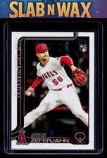 2025 Topps Update Ryan Zeferjahn Rookie #US324 Los Angeles Angels RC