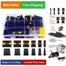 Pcs Waterproof Automotive Electrical Connectors Quick Connect and Disconnect ...