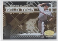 2005 Leaf Certified Materials Gold Team Curt Schilling #GT-5 0c2