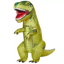 Disfraz inflable Spirit Halloween adulto T-REX dinosaurio verde
