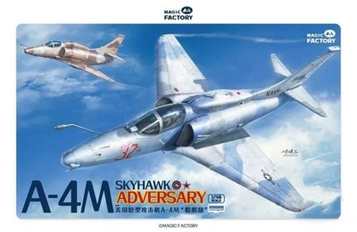MAGIC FACTORY 5005 1/48 A-4M Skyhawk 'Adversary' Light Attack Aircraft Model Kit