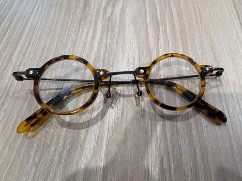 KameManNen KM200 C2 Round Tortoise Shell Eyeglasses