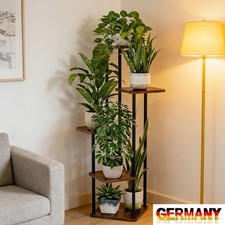 Metall Blumenständer Blumentreppe Pflanzen Regal Blumenregal Garten Balkon NEU