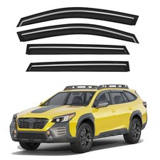 Low Profiles Window Rain Guards Fit 2020 2021 2022 2023 2024 2025 Subaru Outb...