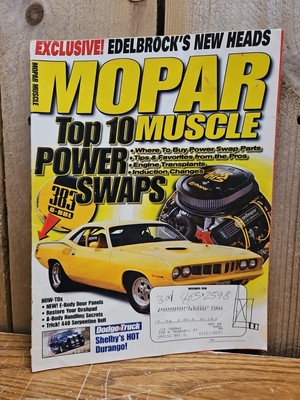 Mopar Muscle Magazine Nov 1998 Top 10 Power Swaps
