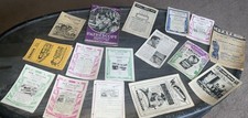 vintage lot theatre Theater Booklets Papers Advertisements Pathescope