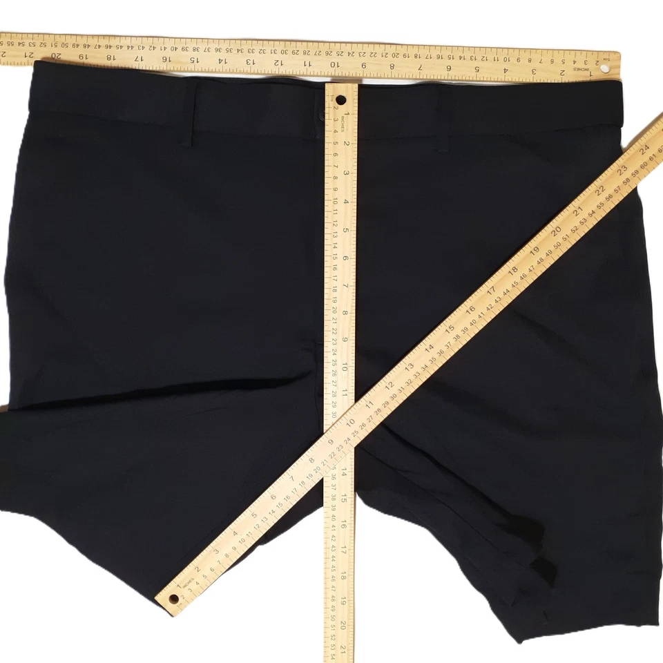 Pantalones Cortos Perry Ellis 40 Negros Hombres PGA Tour Frente Plano Sunflux Motionflux Driflux Foto 2 de 4