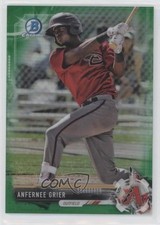 2017 Bowman Draft Chrome Green Refractor 34/99 Anfernee Grier #BDC-99 07d9