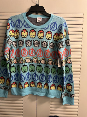 Disney |  Marvel Marvel Avengers Boys Pullover Crew Sweater in XXL KIDS New