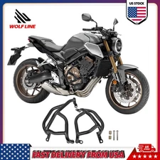Crash bar For Honda CB 650 R Reinforced Engine Guard Protecter 2023 WOLFLINE