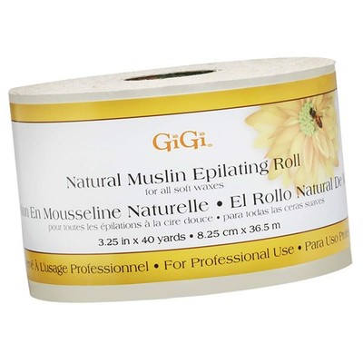 GIGI Natural Muslin Roll 3.25in x 40yds Fabric Craft, Baby Care, Cleaning