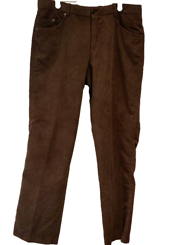 Harry Rosen Brown Corduroy Pants Men's Size 34R 30