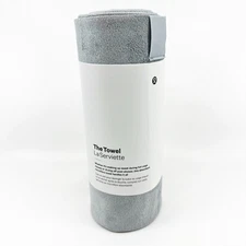 Lululemon The Towel 26" x 71" Hail Gray Large Yoga Biking Gym Mat