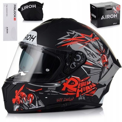 Motorradhelm Integralhelm | AIROH SPARK 2 CRUZE | mit Sonnenblende Pinlock inkl.