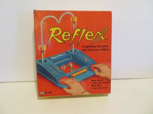REFLEX game 1966 Lakeside toys complete working game  NO  8505
