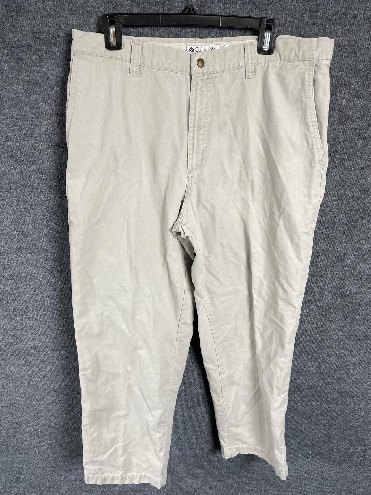 Columbia Men's Straight Leg Outdoor Pants Beige