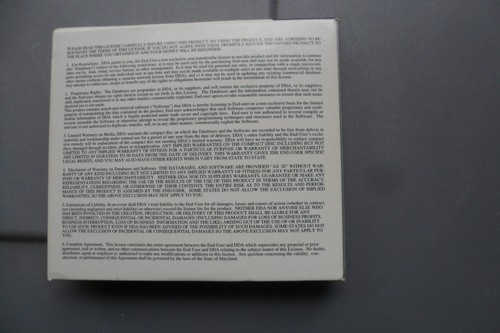PhoneDisc POWERFINDER 1995 edition Full 5 CD BOXED SET - Afbeelding 4 van 8