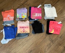 NWT Girls size 5/5T/5-6 clothes lot of 16 Pcs. Summer Outfits Gap, Little Co. 