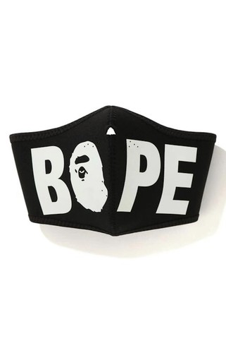 A Bathing Ape Bape Glow In The Dark Gesichtsmaske schwarz Einheitsgröße - Bild 1 von 5