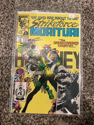 Strikeforce Morituri 9 Marvel Comic Book 1987