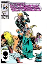 The New Defenders #151 (1986 Marvel Comics) Valkyrie Cover