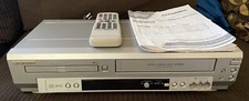 Sylvania SSD803 4-Head Hi-Fi Video Cassette Recorder VCR/DVD Combo Manual Remote