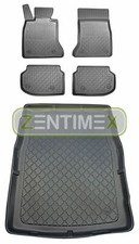 Z330165 SET Kofferraumwanne Gummifußmatten für BMW 5er F10 Vor-Facelift Limousin
