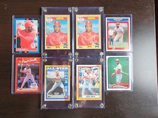 Ozzie Smith Baseball Cards 1987 Topps All Star 1988 1989 1990 Donruss Score