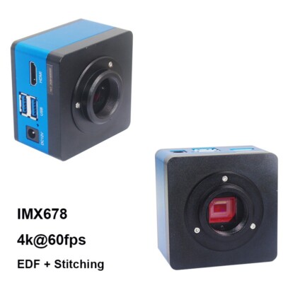 Lapsun IMX678 4K 60FPS HDMI Industry Microscope Camera EDF + Stitching Function