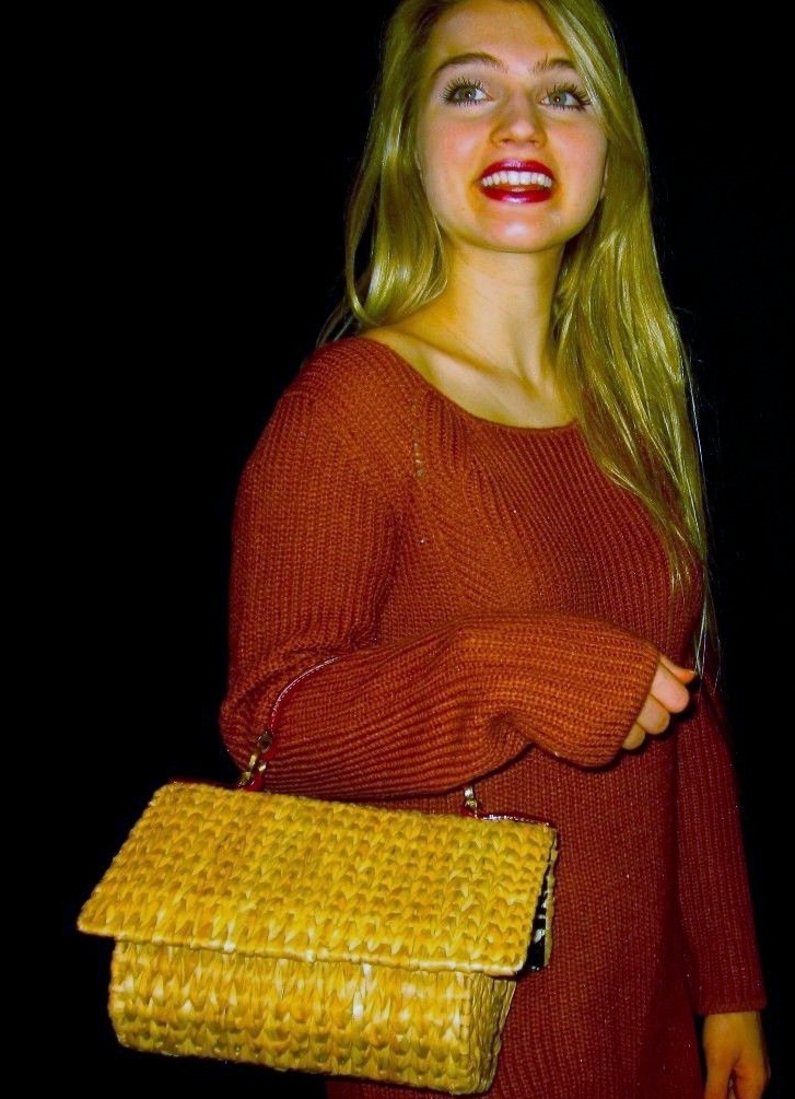 Kate Spade Collector MADISON AVE COVETED BLUE BIRD straw birdhouse