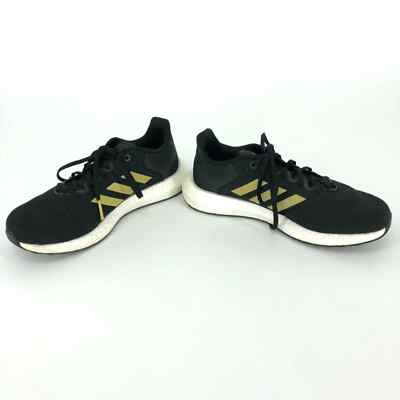 Adidas Pureboost 21 Sneakers Black Gold White Men display picture 1