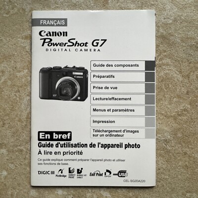Canon G7 Manual Canon G7X Mark II PowerShot Digital Camera Mark2