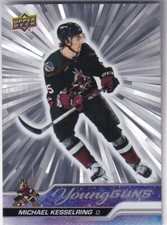 2023-24 Upper Deck Series 2 Hockey Michael Kesselring Young Guns Outburst