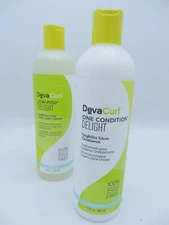 DEVACURL LOW POO DELIGHT CLEANSER  & ONE CONDITION 12 OZ